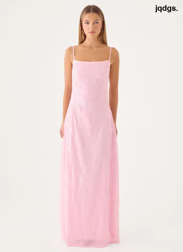 Posey Maxi Dress - Pink - Maxi Dresses